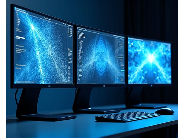 Écran affichant les logiciels Pointcarré, TexGen et Rhino Grasshopper